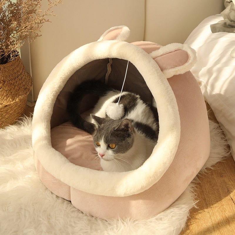 Dizzy Pet Supply Pink Rabbit / S 12.2"x11.8"x11" (31X30X28cm) Cat Cave