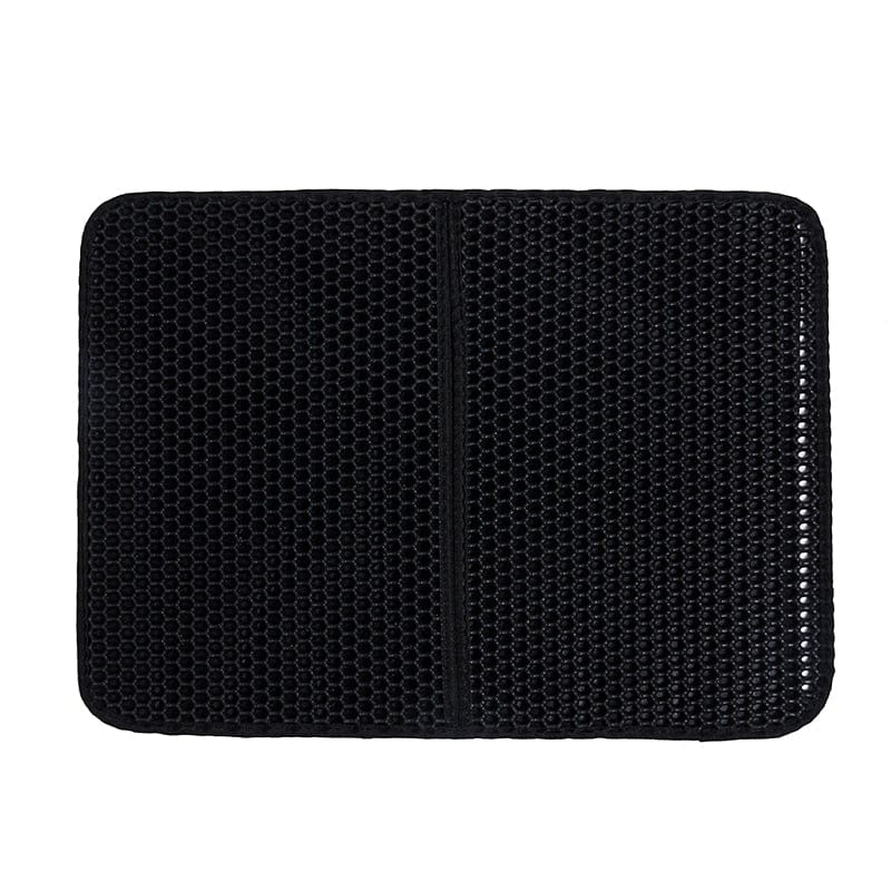 Dizzy Pet Supply Black / 15.7"x21.6" (40x55cm) Foldable Foldable Cat Litter Mat