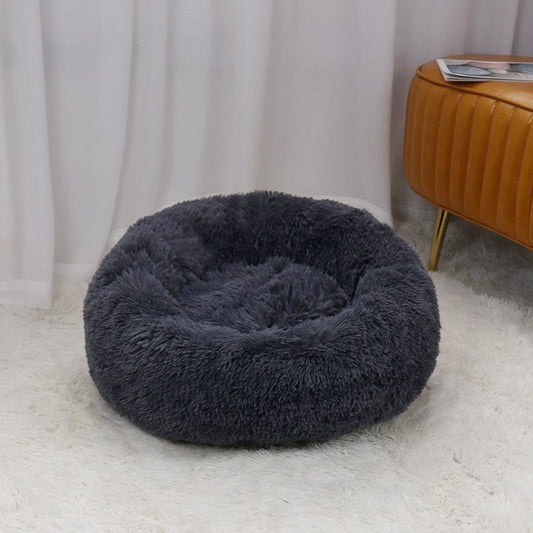 Dizzy Pet Supply Dark Gray / 19.7" (50cm) Plush Pet Bed